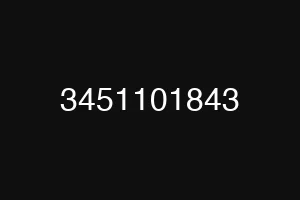 3451101843