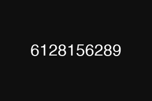 6128156289