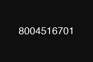 8004516701