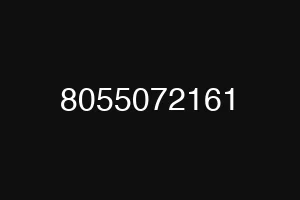 8055072161