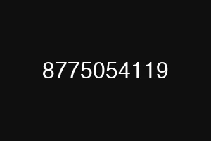 8775054119